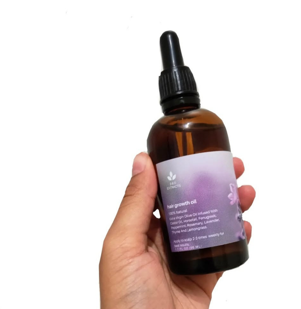 Hair Growth Oil - Formulated By 360 Extracts